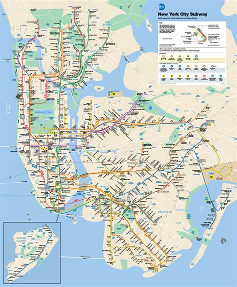 High Resolution Nyc Subway Map